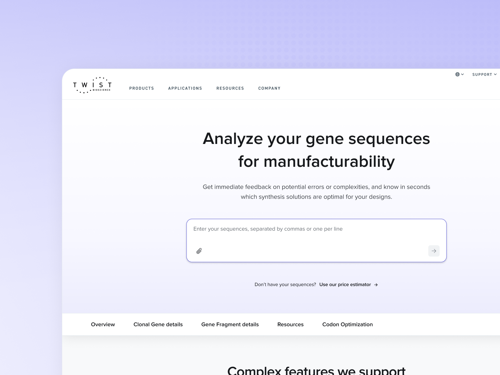 Twist manufacturability analyzer